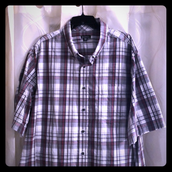 Shirts | George Short Sleeve Button 